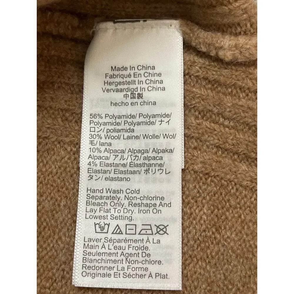 J. Crew Turtleneck sweater wool blend Supersoft yarn, size XXL, MSRP $128, CE716